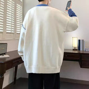 Winter Colorblock Long Sleeve Pullover