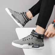 Men Breathable High-Top Casual Shoes