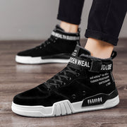 Men Breathable High-Top Casual Shoes