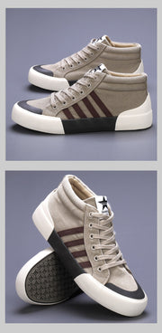 Men's High-top Canvas Shoes