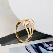 Simple Fashion Personality Zircon Ring