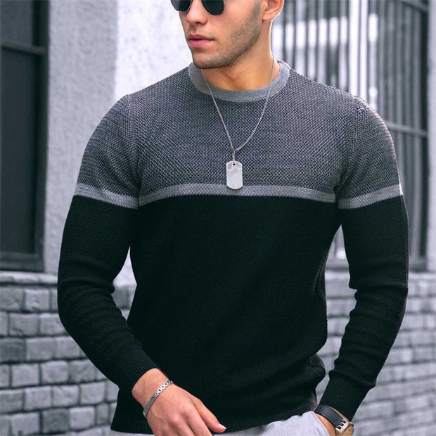 Men's Casual T-shirt Round Neck