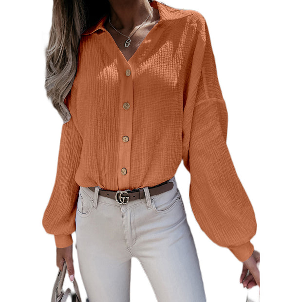 Women V-neck Sleeve Shirt