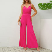 Women's wide leg straight pants