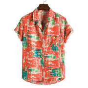 Men Short sleeved printed shirts