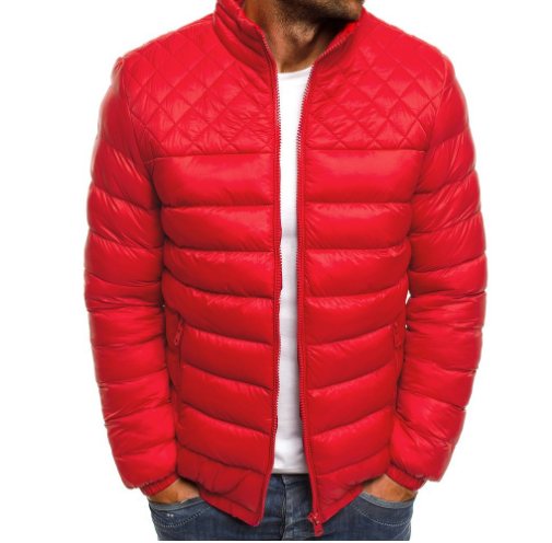 Stand Collar Casual Windproof Jacket