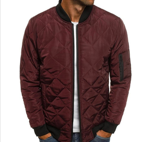 Stand Collar Casual Windproof Jacket