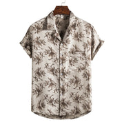 Men Short sleeved printed shirts