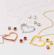 Personalized Heart Necklaces Custom Name Love Mothers Day Christmas Valentines