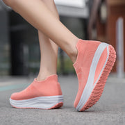 Super Light Women Shoes Summer Flying Weave Sneakers