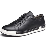 Men Leather Casual Shoes Autumn Sneakers