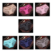 7Pcs Women's Solid Color Seamless briefs