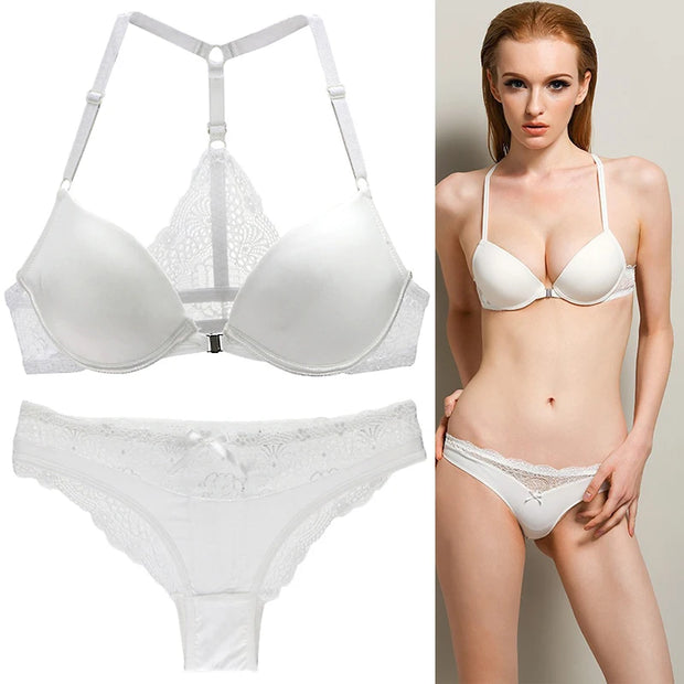 Elegant ABC Cup Bra and Panty Set Women Bras Sets 8 Color