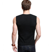 Mens Cotton V-Neck T-Shirts Slim Fit