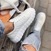 Spring Sneakers Flat Casual Shoes 43 Big Size for Women