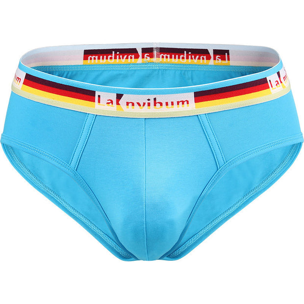 Rainbow Rubber Band Cotton Briefs