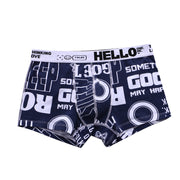 Men's Underwear National Fashion Boxers Mid-waist