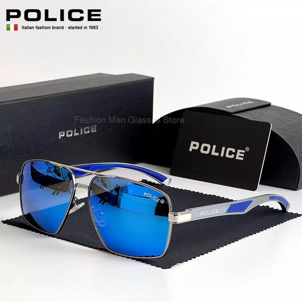 Brand POLICE Fashion Polarized Sunglasses