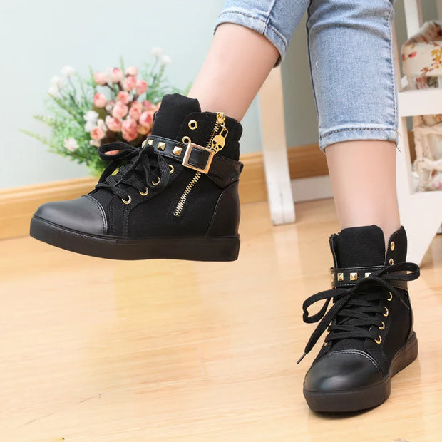 Women Canvas Shoes High top Sneakers