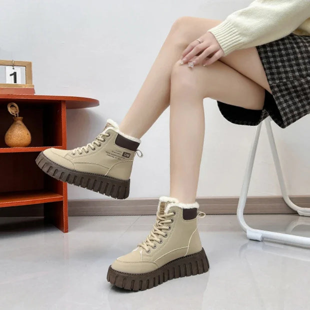 Casual Platform Boots Casual  Shoes