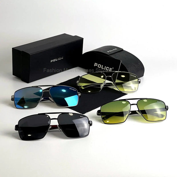 Brand POLICE Fashion Polarized Sunglasses