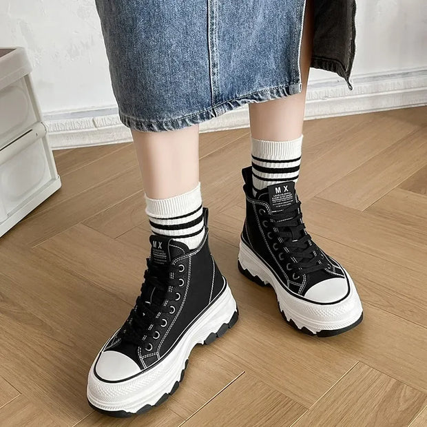 High Top Women's Platform Sneakers