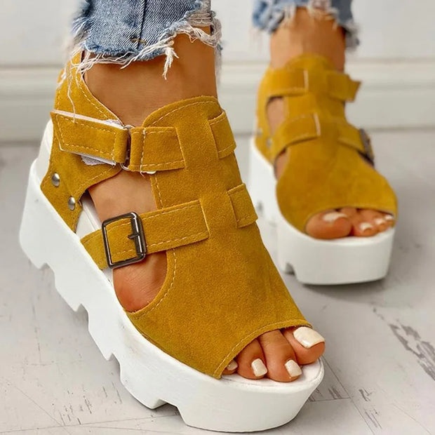 Summer Sandals Women Wedges Heel Casual Designer Shoes