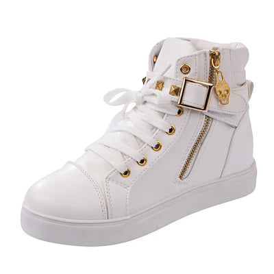 Women Canvas Shoes High top Sneakers