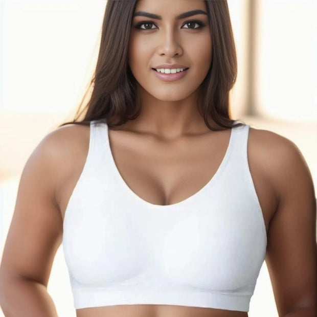 Sports Push Up Workout Fitness Bra Crop Tops