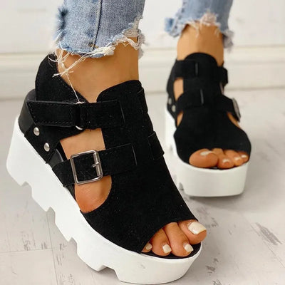 Summer Sandals Women Wedges Heel Casual Designer Shoes