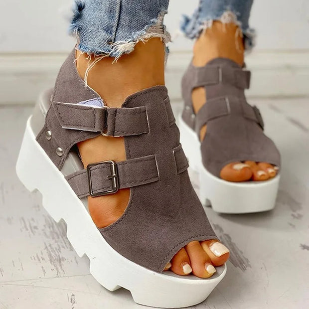 Summer Sandals Women Wedges Heel Casual Designer Shoes