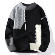 Winter Colorblock Long Sleeve Pullover