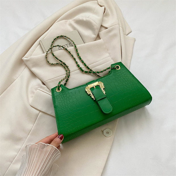 Simple Chain Small Square Casual Shoulder Bag