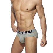 Men's Low Waist Breathable Youth Underwear Briefs