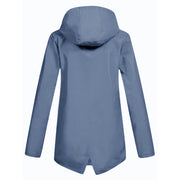 Women's Zipper Hooded Windproof Thin Coat