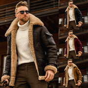 Winter Mens Military Warm Collar Jackets