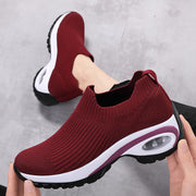 Women Air Cushion Mesh Breathable Running Sports Shoes